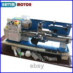 0618 Mini Metal Lathe Machine 550W High-precision 100mm Three-jaw Miliing CNC