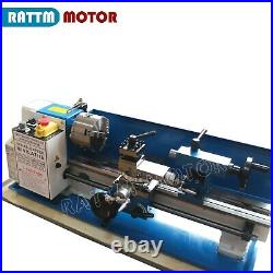 0618 Mini Metal Lathe Machine 550W High-precision 100mm Three-jaw Miliing CNC