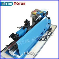 0618 Mini Metal Lathe Machine 550W High-precision 100mm Three-jaw Miliing CNC