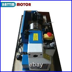 0618 Mini Metal Lathe Machine 550W High-precision 100mm Three-jaw Miliing CNC