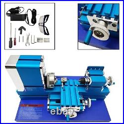 100-240V All-metal Miniature Small Teaching Lathe Didactical Metalworking Lathes