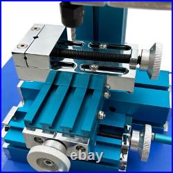 100-240V Mini Benchtop Metal Drilling & Milling Machine Wood Lathe DIY Tool