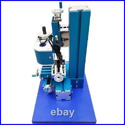 100-240V Small Metal Drilling&Milling Machine Teaching Tool Mini Wood Lathe