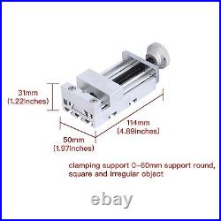 100-240V Small Metal Drilling&Milling Machine Teaching Tool Mini Wood Lathe