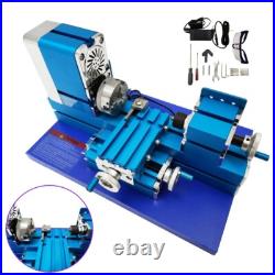 100-240V Small Teaching Lathe Mini Metal Lathe Machine School Lathe Model