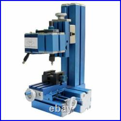 100240V Mini Metal Turning Lathe Machine Motorized Milling DIY Woodworking Tool