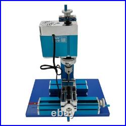 100V-240V Mini Milling Machine 60W Wood Milling Lathe Machine DIY Miller