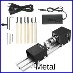 100W 110-240V Precision Mini Wood Lathe Machine Diy Woodworking Lathe Machine