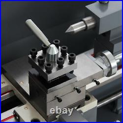1100W 8x16 Inch 2250rpm Mini Metal Lathe for Turning Cutting Drilling Threading
