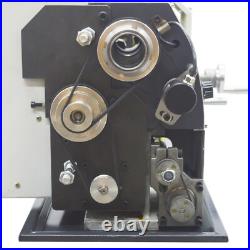 1100W Table Precision Metal Lathe Electric Pulse Mini Lathe 0.01-0.4mm Auto Feed