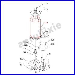 110V 350W Mini Mill Brushed DC Motor, ZYT-350, for SIEG X2/G8689/CX605/MR-220