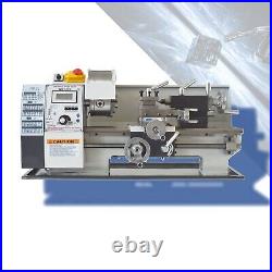 110V 600W WM180V Mini Bench Metal Lathe Variable Speed Teaching Lathe 10-44T. P. I