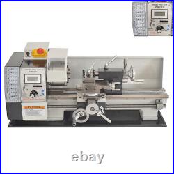 110V 900W Mini Metal Lathe Bench Metric Precision Metalworking Machine WM210V