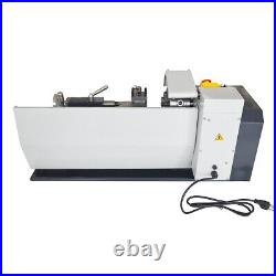 110V 900W Mini Metal Lathe Bench Metric Precision Metalworking Machine WM210V