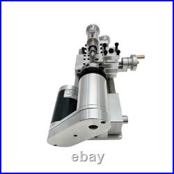 110V DIY Mini Metal Lathe 2000-6000RPM 80W Brushed Motor Post for Home Woodwork