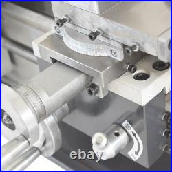 110V Precision Metal Lathe Small Stepless Variable Speed Lathe 50-2500RPM