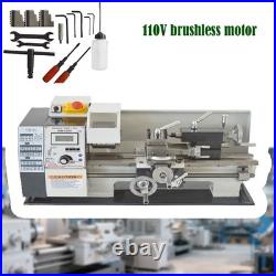 110V Precision Mini Metal Bench Lathe WM180V Variable Speed Lathe 600W