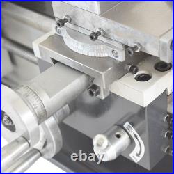 110V Precision Mini Metal Bench Lathe WM180V Variable Speed Lathe 600W