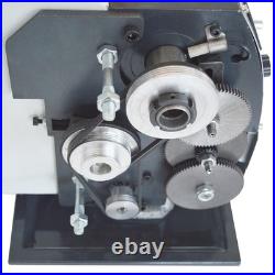 110V Small Precision Metal Processing Lathe Three-jaw Chuck Lathe 50-2500RPM