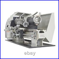 110V Small Precision Metal Processing Lathe Three-jaw Chuck Lathe 50-2500RPM