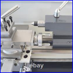 110V WM210V Metric Precision Metal Bench Lathe 900W Brushless Mini Metal Lathe