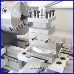 110V WM210V Metric Precision Metal Bench Lathe 900W Brushless Mini Metal Lathe