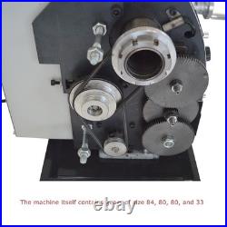 110V WM210V Metric Precision Metal Bench Lathe 900W Brushless Mini Metal Lathe