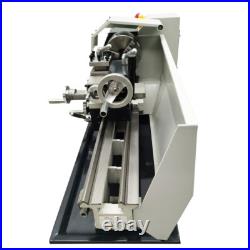 110V X-axis Auto Feed Precision Metal Lathe Mini Lathe MT5 RC-210E Bench Lathe