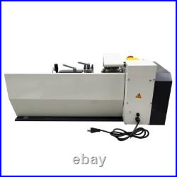 110V X-axis Auto Feed Precision Metal Lathe Mini Lathe MT5 RC-210E Bench Lathe