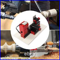 12,000rpm Benchtop Mini Metal Lathe Cutting Machine for DIY Wood Metal 45x135MM