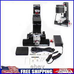 12000rpm High Power Mini Metal Lathe DIY Tool Micro Milling Machine Millier 60W