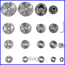 18Pcs/Set CJ0618 Lathe Mini Lathe Gears Metal Cutting Machine Gears Lathe Gears