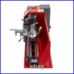 1PC MX-210 Mini Home Lathe Machinery Metal Stainless Steel Processing Machine