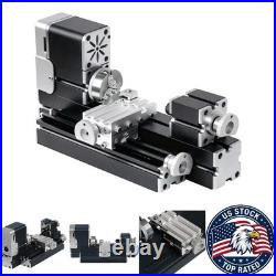 20,000 RPM DIY Mini Lathe Safe, All-Metal, with Cooling Fan for Wood & Metals