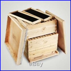 20-Frame Langstroth Bee Hive Complete Box Kit Free Shipping