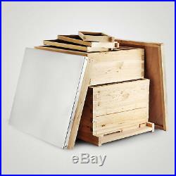 20-Frame Langstroth Bee Hive Complete Box Kit Free Shipping