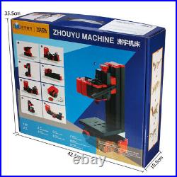 20000RPM Mini Metal Motorized Lathe Milling Drilling Sanding Jigsaw Woodworking