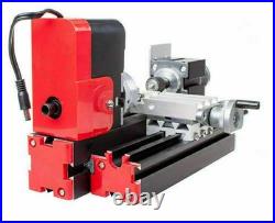20000rev/min DIY Metal Motorized Mini Lathe Machine For Hobby Model Making