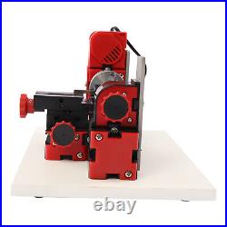 20mm Multifunction Miniature Metal Motorized DIY Mini Lathe Machine 12000Min Red