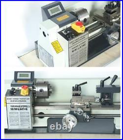 220V 110V Metal Bench Lathe Mini Precision Wood Lathe Turning Machine 2500rpm