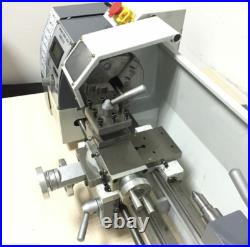 220V Mini Metal Lathe 750W Variable Speed Lathe Machine Jade Screw Steel Proce s
