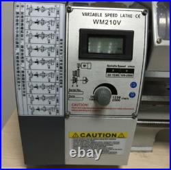 220V Mini Metal Lathe 750W Variable Speed Lathe Machine Jade Screw Steel Proce s
