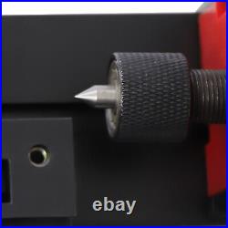 24W 12000rev/min Multifunction Metal Motorized Mini Lathe Machine DIY Tool Black