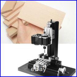 24W 20000rpm 6 in 1 Mini Metal Lathe Machine DIY Lathe Kit with US Power Cord