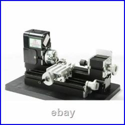 24W DIY Tool CNC Metal Motorized Mini Metalworking Lathe Machine 20000rev/min