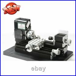 24W DIY Tool CNC Metal Motorized Mini Metalworking Lathe Machine 20000rev/min