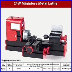 24W Mini Metal Lathe 20000/min Motor for Plastic and Acrylic Mini Lathe