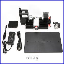 24W Mini Metal Lathe 20000RPM Motor For Soft Metal Plastic Acrylic NY