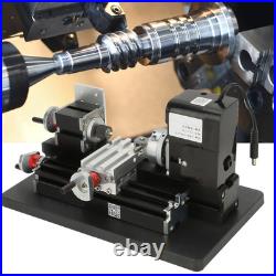 24W Mini Metal Lathe 20000RPM Motor For Soft Metal Plastic Acrylic NY