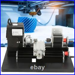 24W Mini Metal Lathe 20000RPM Motor For Soft Metal Plastic Acrylic US 100V-240V